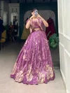 NNK1129 Tussar Silk Wedding Wear Lahenga With Blouse And Koti Wholesalers In Delhi
